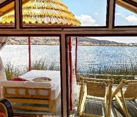 Uros Qhota Uta Lodge Puno Exterior foto