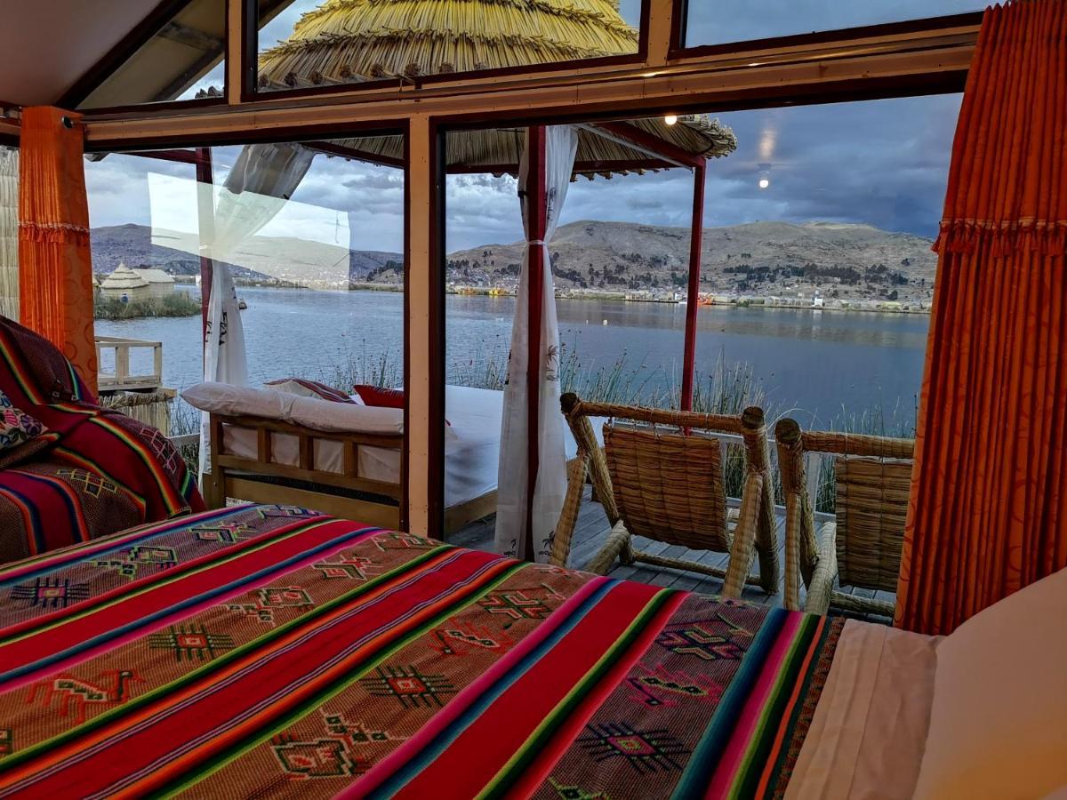 Uros Qhota Uta Lodge Puno Exterior foto