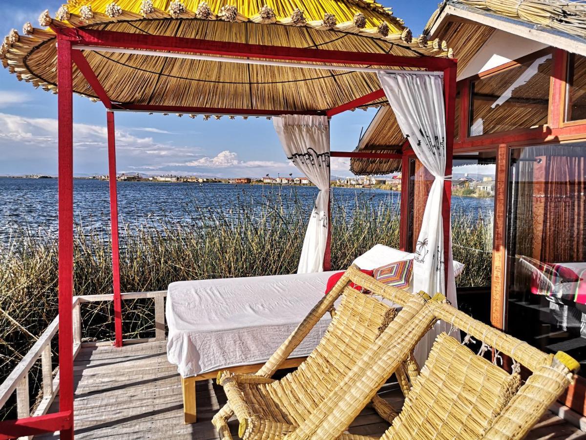 Uros Qhota Uta Lodge Puno Exterior foto